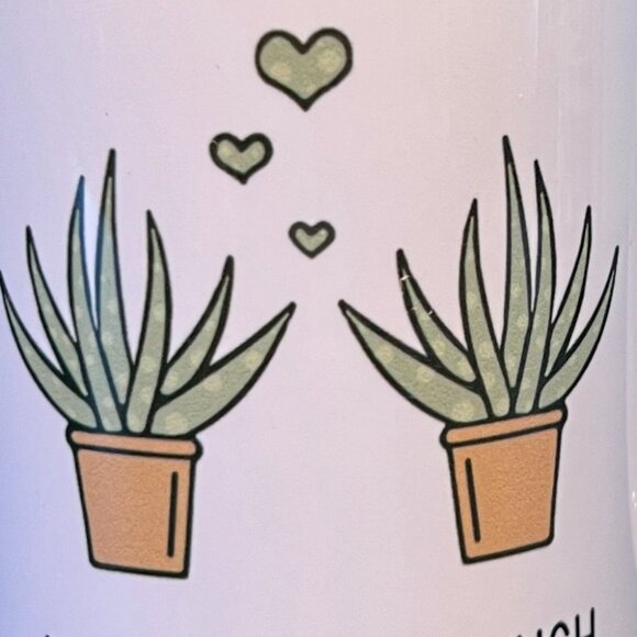 ALOE YOU VERA MUCH Plant Lover Ceramic Mug ~ Succulents ~ House Plants - Picture 3 of 10